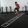 Stroops Athlete Training With Roll Out Ladder