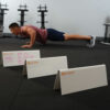 Stroops trainer using Hurdles to write workout