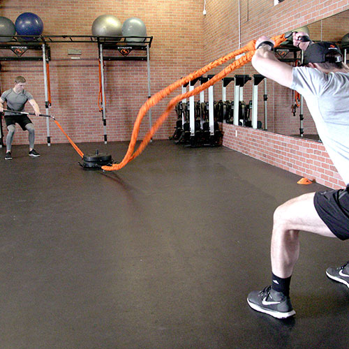 Stroops athletes doing a group workout