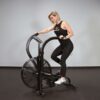 Trainer Aly on Stroops Air Bike