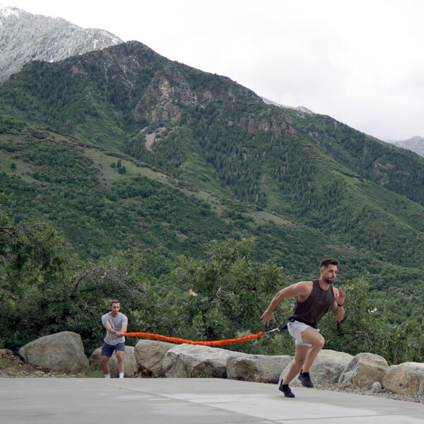 Stroops athletes doing sprint training